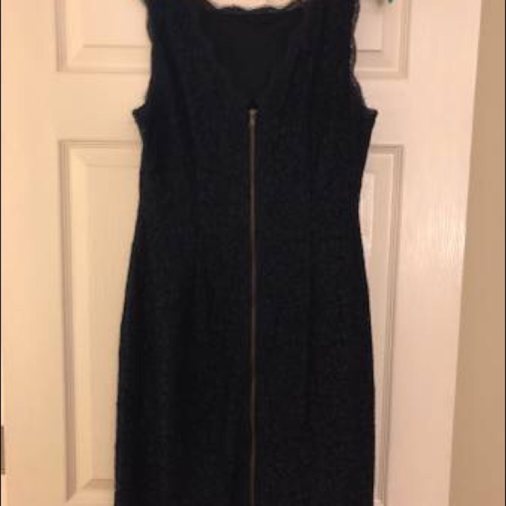 Adrianna Papell Boatneck Sheath Dress - Picture 2 of 4